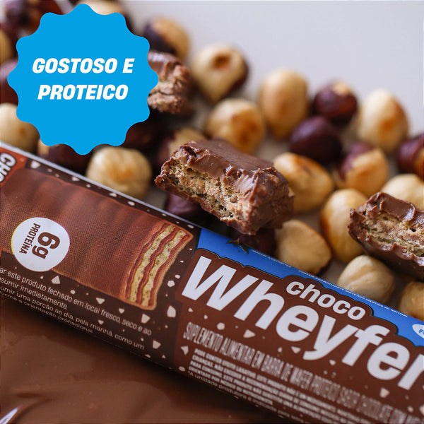 Chocowheyfer  +MU - Chocolate com avelã 25g   (2 unidades)