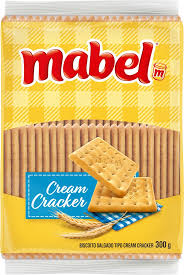 Biscoito Cream Cracker Mabel 300g