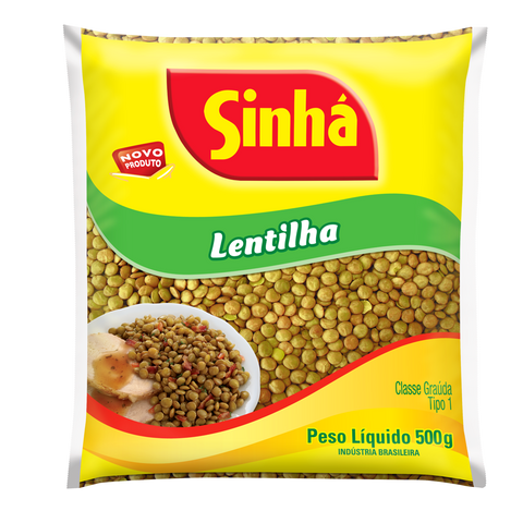 Lentilha Sinha 500g - Val: 03 de Janeiro