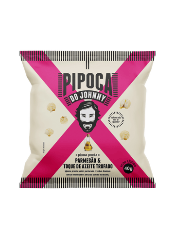 Pipoca do Johnny Queijo Parmesão com toque de oléo trufado 40g