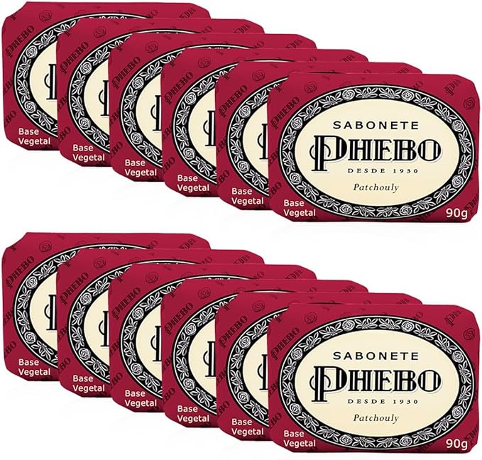 Sabonete Phebo Patcholy 90g (12 unidades)