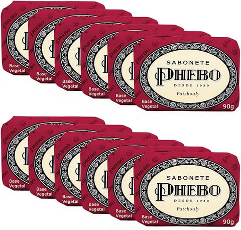 Sabonete Phebo Patcholy 90g (12 unidades)