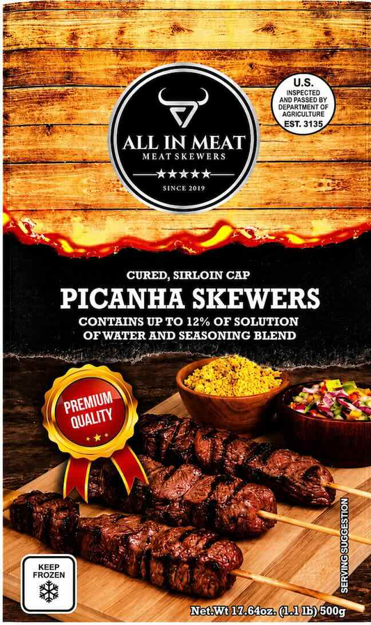 Espetinho de Picanha All in Meat 1LB (congelado)