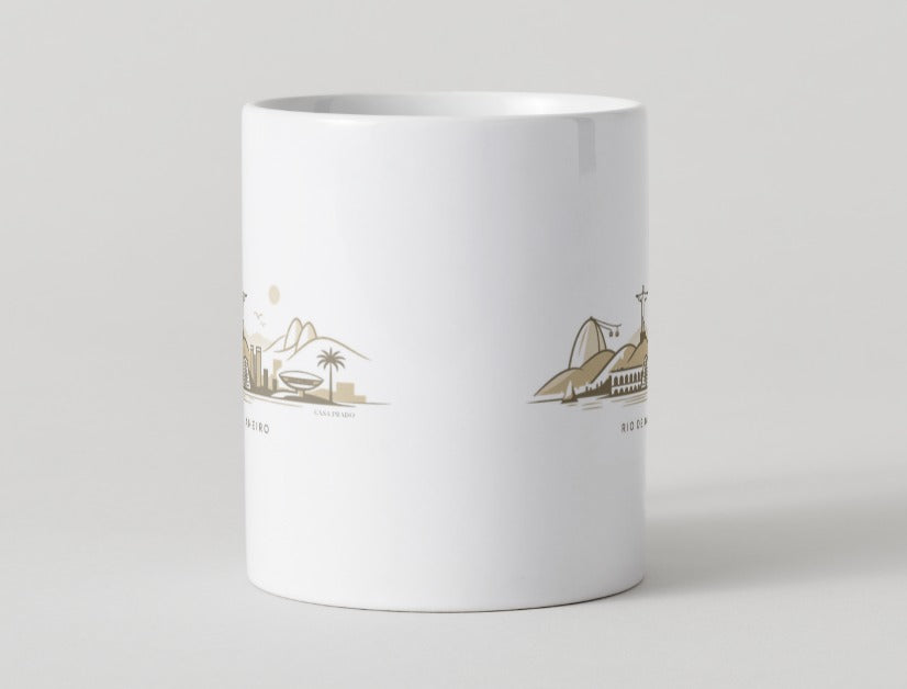 Rio de Janeiro - Caneca em cerâmica