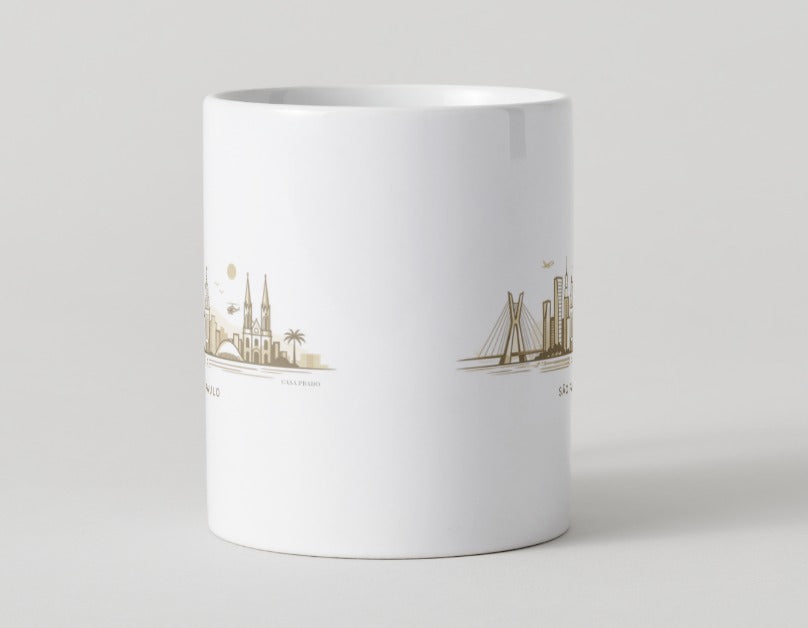 São Paulo - Caneca em cerâmica