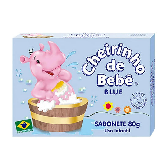 Sabonete Cheirinho de Bebe Blue 80g