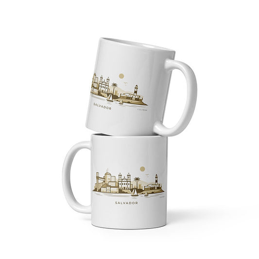 Salvador - Caneca em cerâmica