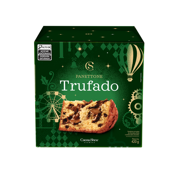 Panettone Classico Trufado Cacau Show 420g