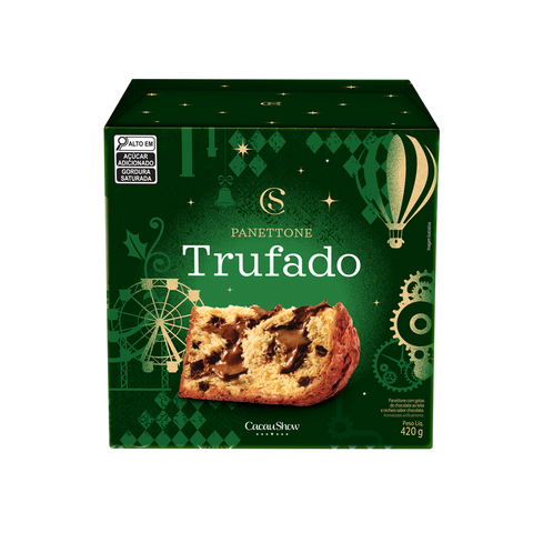 Panettone Classico Trufado Cacau Show 420g