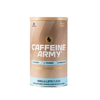 Caffeine Army® Vanilla Latte 38ct / 380g