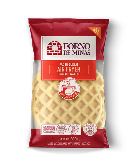 Pão De Queijo Waffle Forno de Minas 200gr (congelado)
