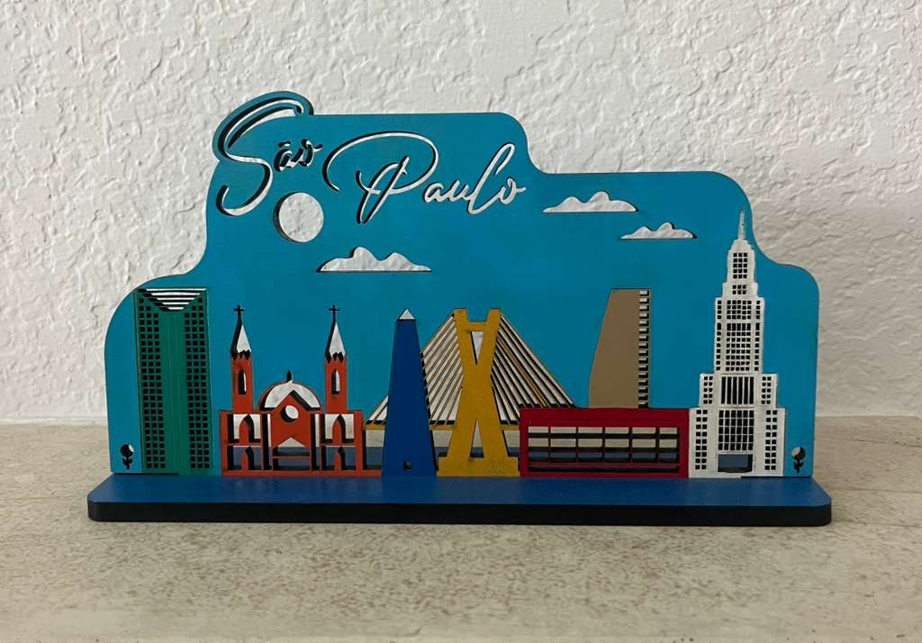 São Paulo Essência - Arte em madeira