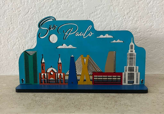 São Paulo Essência - Arte em madeira