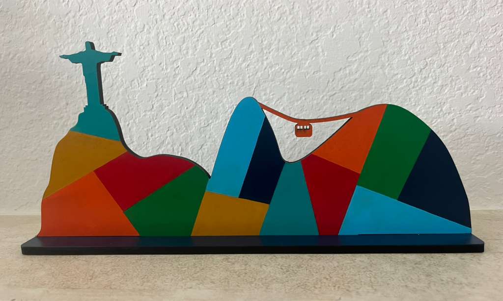 Rio Essência Grande - Arte em madeira