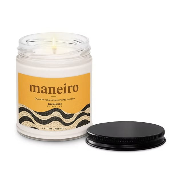 Vela Perfumadas Maneiro (Rio de Janeiro) - Clean Cotton