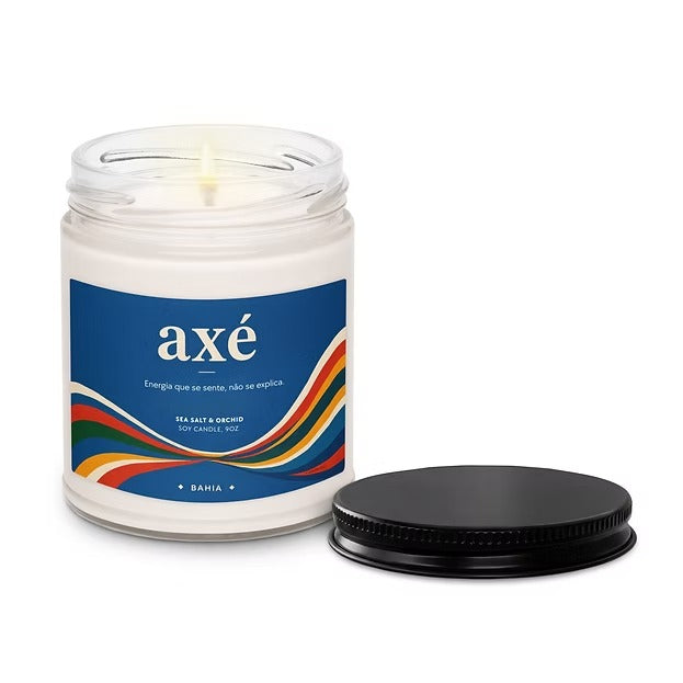 Vela Perfumadas AXÉ (Bahia) - Sea salt & Orchid