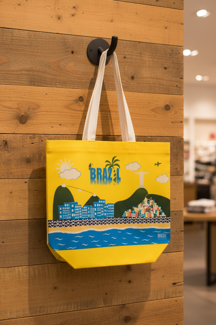 Tote Bag - Non-Woven Brazil Market Bag