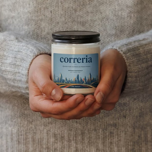 Vela Perfumada Correria (Sao Paulo) - Peppered Passionfruit