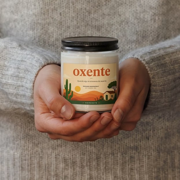 Vela Perfumadas Oxente (Nordeste) - Peppered Passionfruit