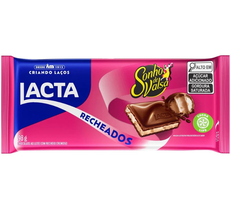 Chocolate Lacta Sonho de Valsa 98g