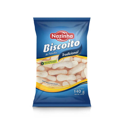 Biscoito De Polvilho Salgado Nazinha 140g