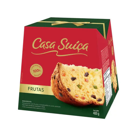 Panettone Frutas Casa Suíça 400g