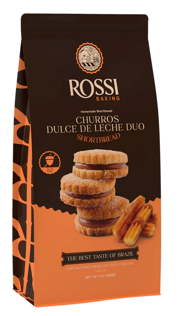 Rossi Churro Doce de leite Duo 192g