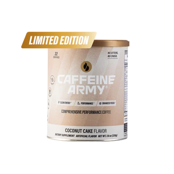Caffeine Army® Coconut Flavor 22ct 220g