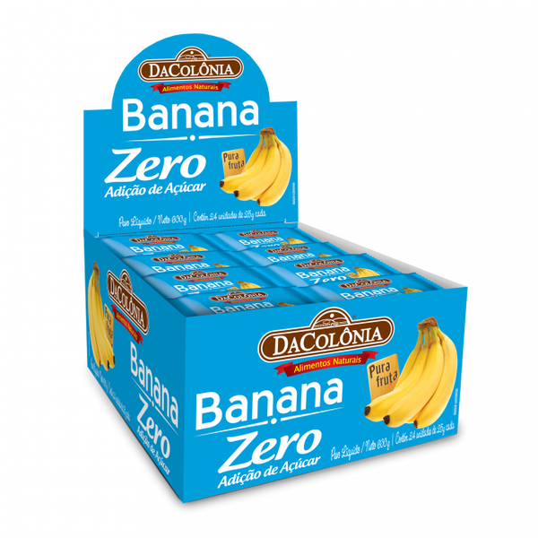 Bananinha Zero Acucar 25g Da Colonia (1 unidade)