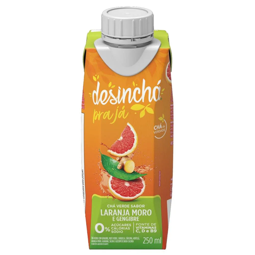 Cha Verde Tial Laranja Desincha 250ml