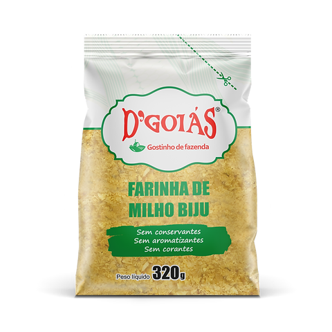 Farinha de Milho Biju - 320g D' Goias