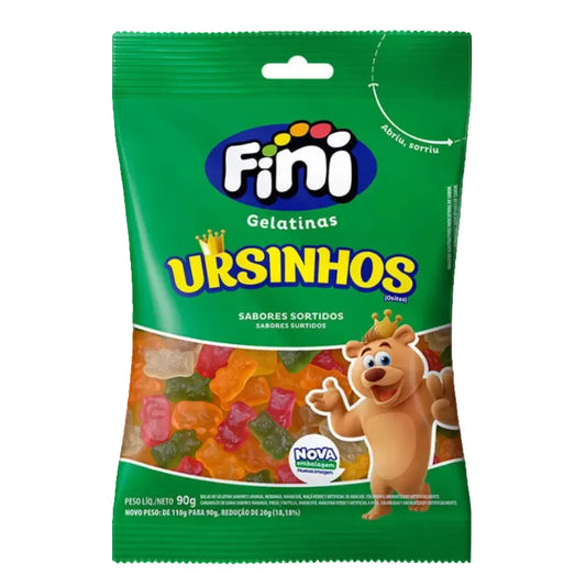 Bala de Gelatina Ursinhos Fini 80g