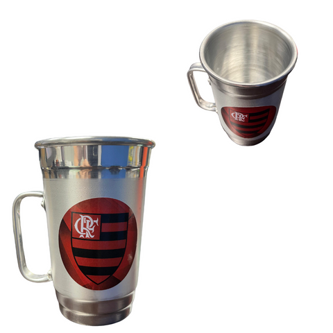 Caneca Escovada com Alça Flamengo