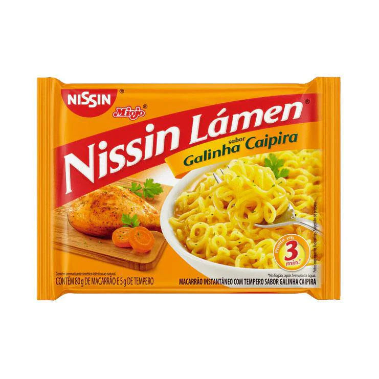 Miojo de Galinha Caipira Nissin 75g