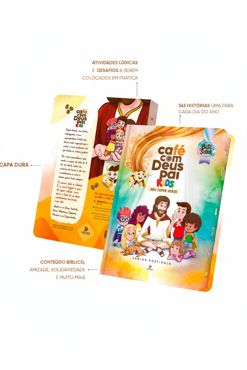 Café com Deus Pai KIDS Meu Super-Herói