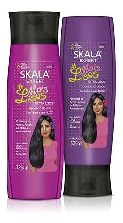 Kit Shampoo + Condicionador Mais Liso Skala 325ml