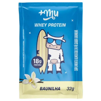 Whey Concentrado +MU - Baunilha Sache 32g