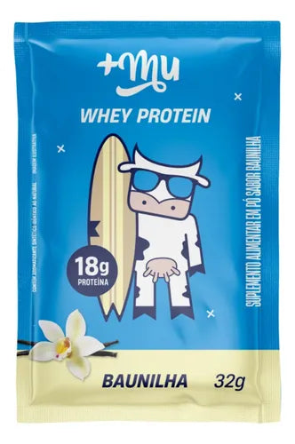 Whey Concentrado +MU - Baunilha Sache 32g