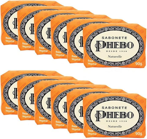 Sabonete Phebo Naturalle 90g (12 unidades)
