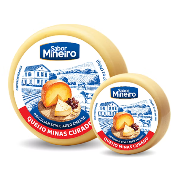 Queijo Curado Sabor Mineiro  12oz  (340g) (refrigerado)