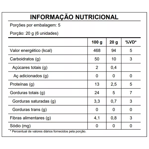 Quero Mais Pé De Moleque Zero 100g