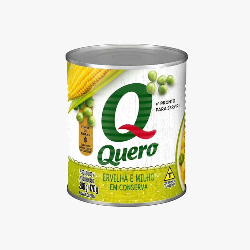 Milho e Ervilha em Conserva QUERO 170g