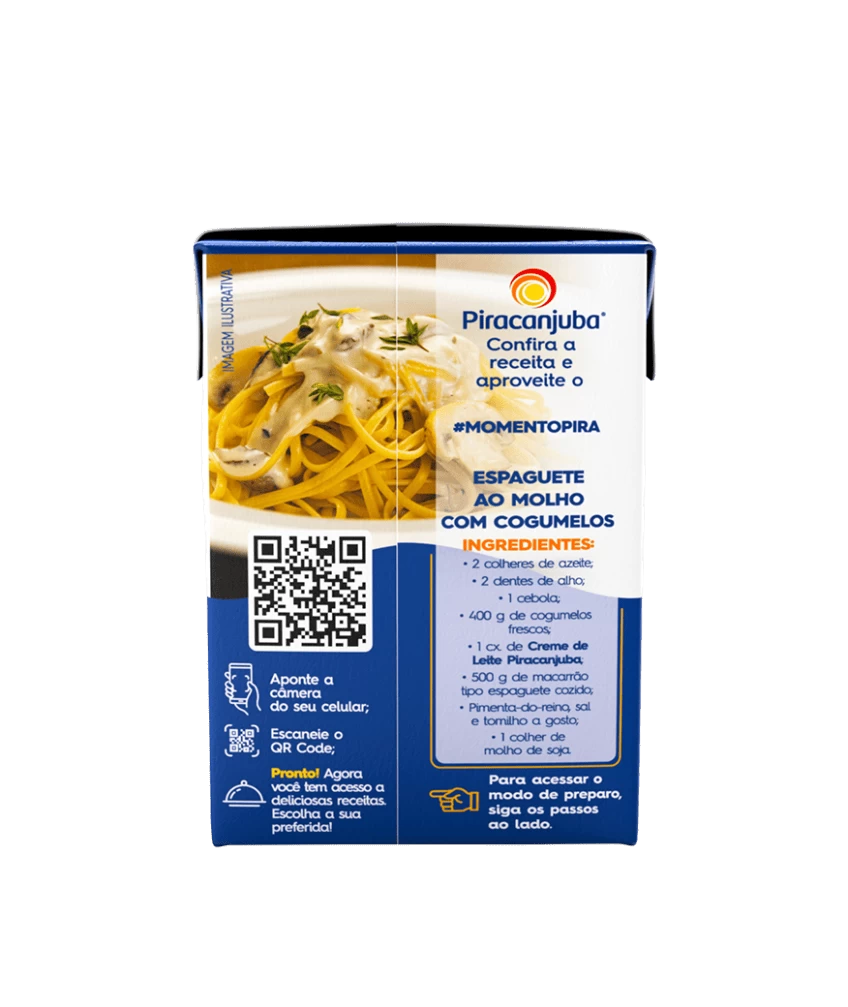 Creme De Leite Piracanjuba 200ml (caixinha)