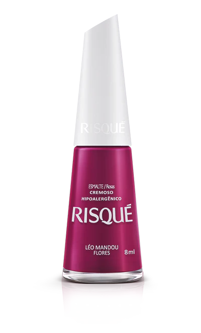 Esmalte Leo mandou flores Risqué 8ml