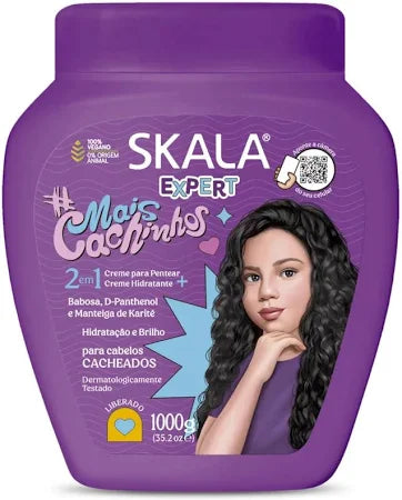 Skala Brasil Creme Expert Mais Cachinhos 1kg