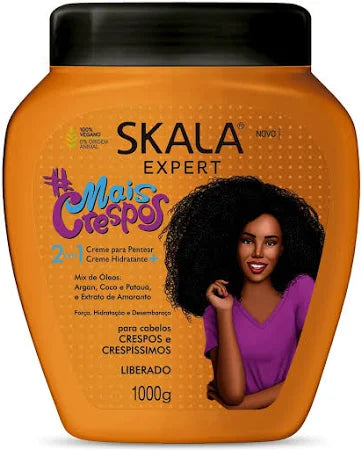 Skala Brasil Creme Expert Mais Crespo 1kg