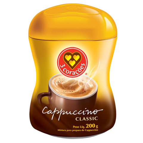 Cappuccino Tres Corações Classic 200g