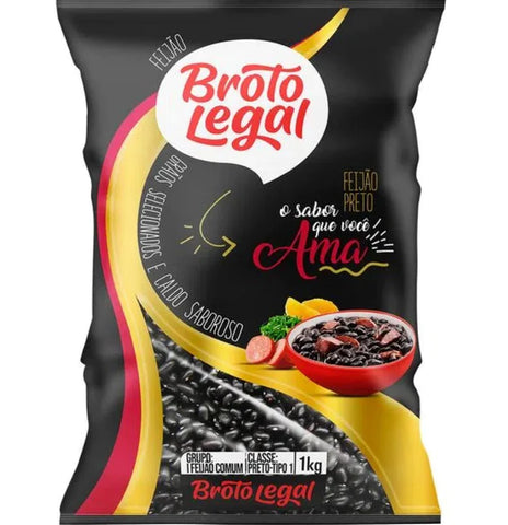 Feijão Preto Broto Legal 1kg