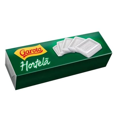 Pastilha Hortelã Garoto 17g ( 3 unidades)