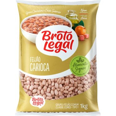 Feijão Carioca Broto Legal 1kg